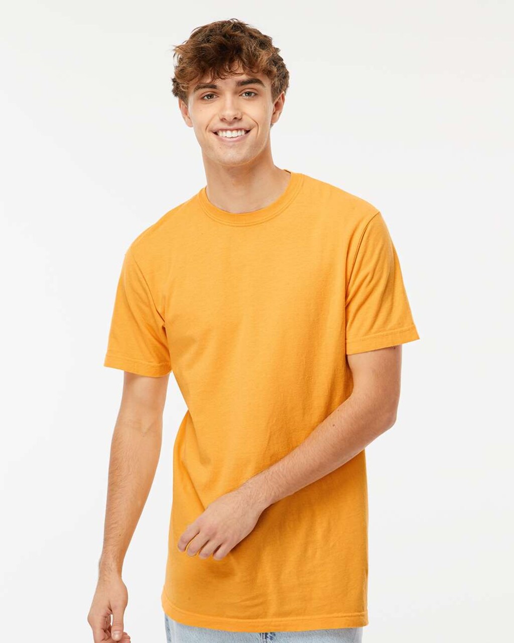 Vintage Garment-Dyed Crewneck T-Shirt for Casual Retro & Everyday Lifestyle Wear